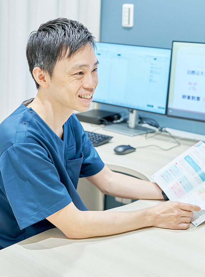 初診から治療まで院長が担当
